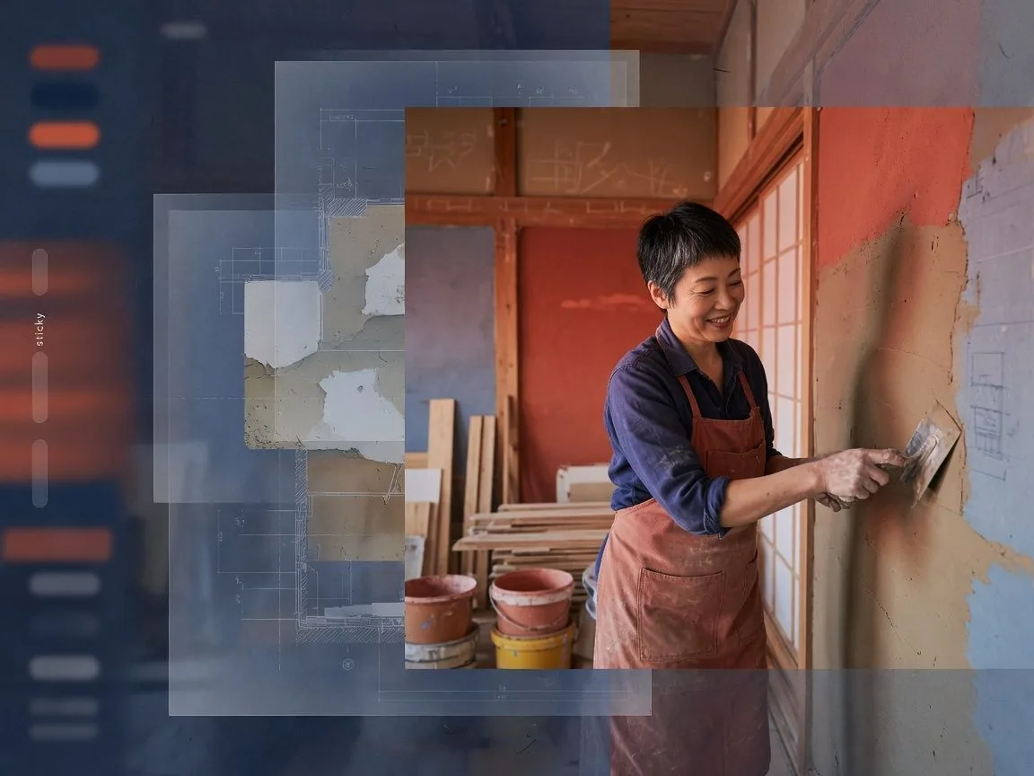 Ren Saito, Plaster & Finishes Master